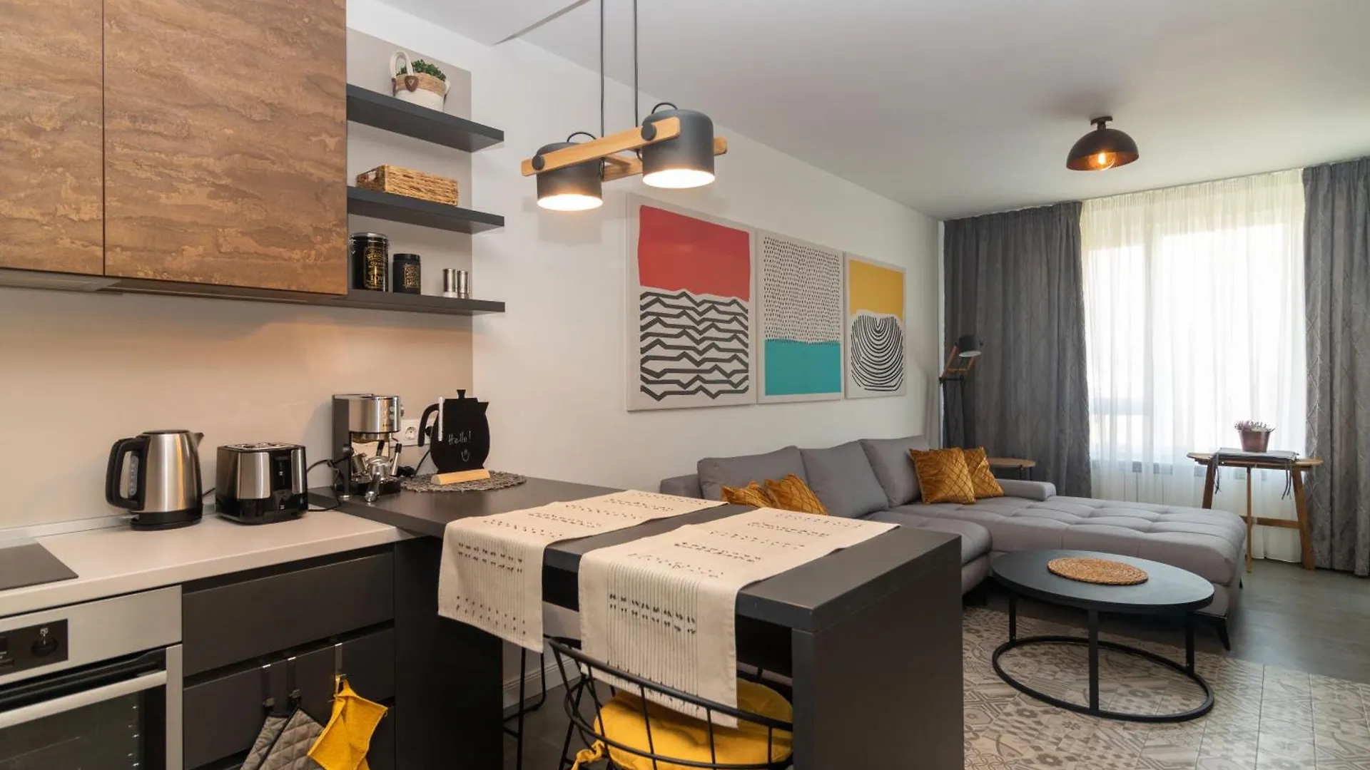 Contemporary Charm In Old Sofia Apartment